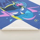 Forever Batman licht op kop Grafisch Sherpa Deken (3/4)