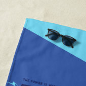 Forever Batman licht op kop Grafisch Strandlaken (In situ)