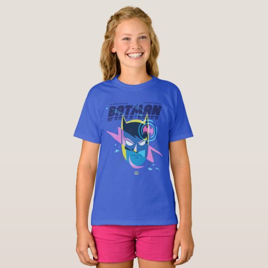 Forever Batman licht op kop Grafisch T-shirt (Voorkant volledig)