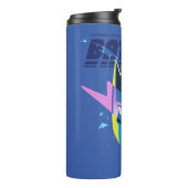 Forever Batman licht op kop Grafisch Thermosbeker (Gedraaid links)