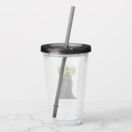 Forever Batman Power Up Character Art Acryl Drinkbeker (Achterkant)