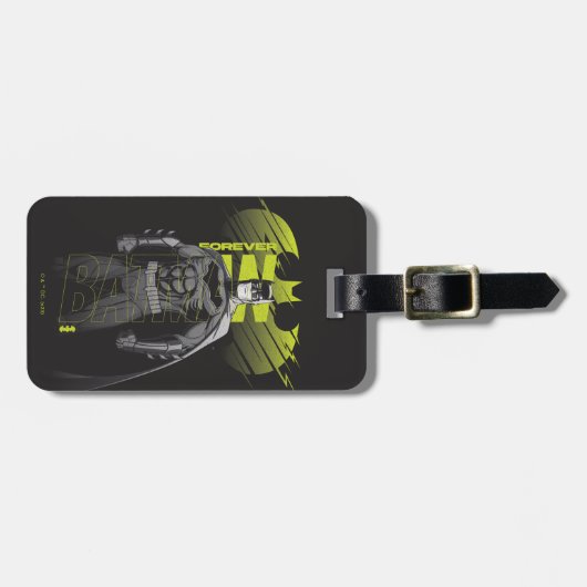 Forever Batman Power Up Character Art Bagagelabel (Voorkant horizontaal)
