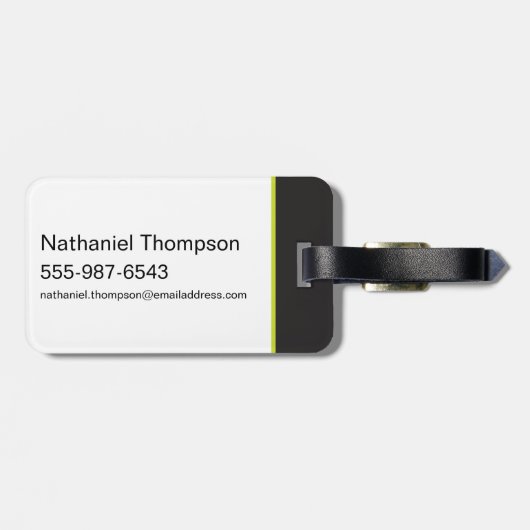 Forever Batman Power Up Character Art Bagagelabel (Achterkant horizontaal)