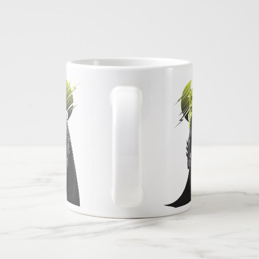 Forever Batman Power Up Character Art Grote Koffiekop (Achterkant)