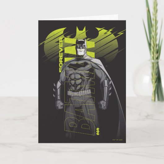 Forever Batman Power Up Character Art Kaart (Voorkant)