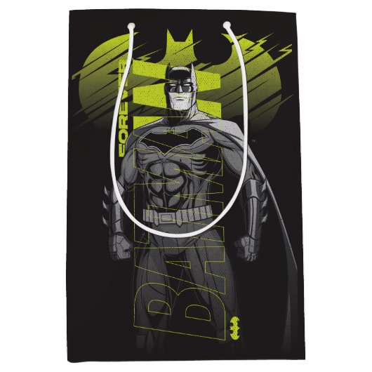 Forever Batman Power Up Character Art Medium Cadeauzakje (Voorkant)
