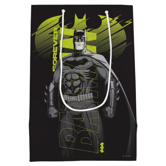 Forever Batman Power Up Character Art Medium Cadeauzakje (Achterkant)