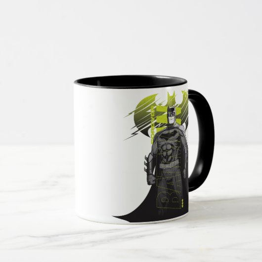 Forever Batman Power Up Character Art Mok (Voorkant rechts)