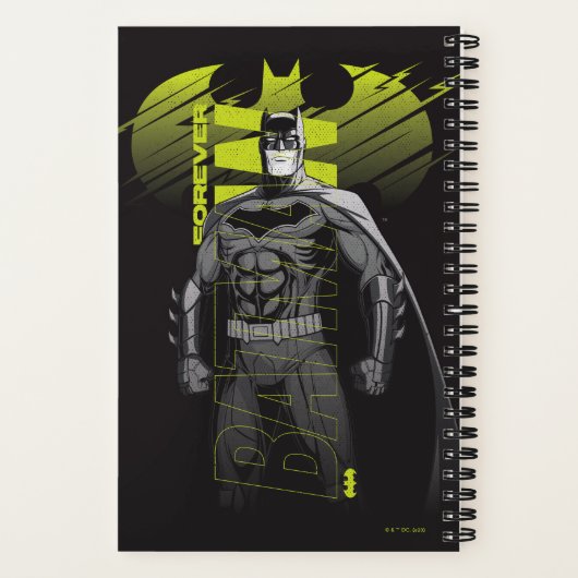 Forever Batman Power Up Character Art Notitieboek (Achterkant)