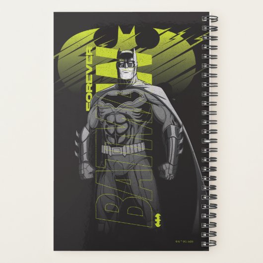 Forever Batman Power Up Character Art Planner (Achterkant)