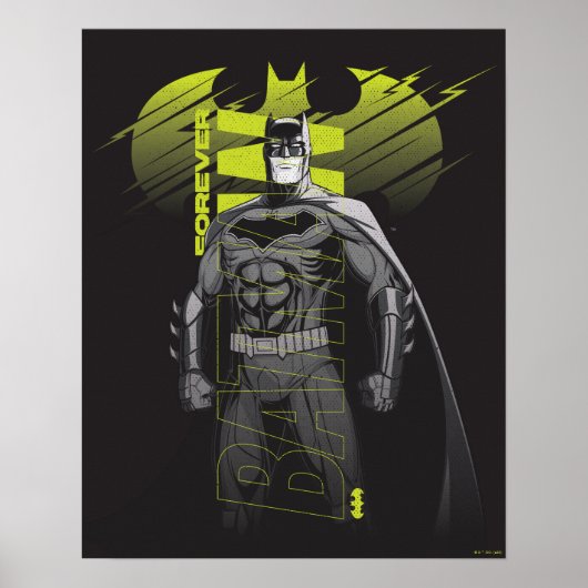 Forever Batman Power Up Character Art Poster (Voorkant)