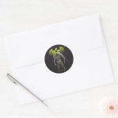 Forever Batman Power Up Character Art Ronde Sticker (Envelop)