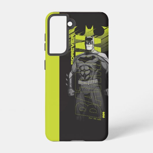 Forever Batman Power Up Character Art Samsung Galaxy Hoesje (Achterkant)