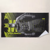 Forever Batman Power Up Character Art Strandlaken (Voorkant)