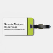 Forever Batman Typografie Symbool Grafisch Bagagelabel (Achterkant horizontaal)