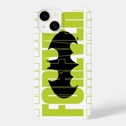 Forever Batman Typografie Symbool Grafisch Case-Mate iPhone Case (Achterkant)