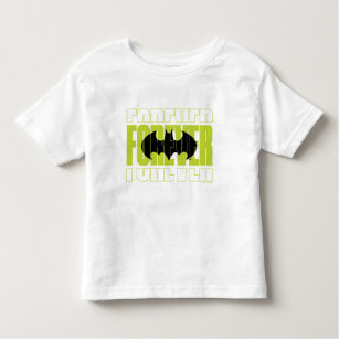 Forever Batman Typografie Symbool Grafisch Kinder Shirts