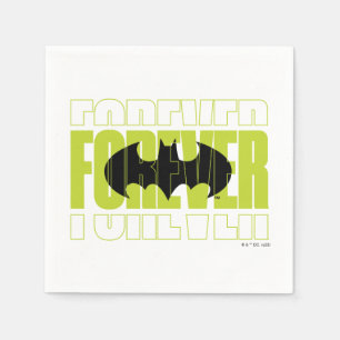 Forever Batman Typografie Symbool Grafisch Servet