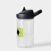 Forever Batman Typografie Symbool Grafisch Waterfles (Links)