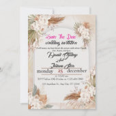 Forever Begins Here – Back of Invitation Design Kaart (Voorkant)