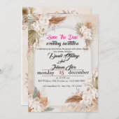 Forever Begins Here – Back of Invitation Design Kaart (Voorkant / Achterkant)