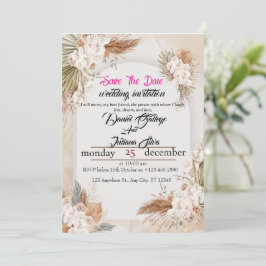 Forever Begins Here – Back of Invitation Design Kaart