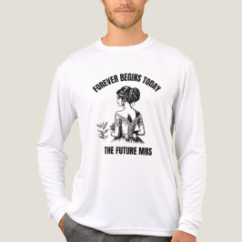 Forever Begins Today Bruids SVG - De Toekomstige M Tri-Blend Shirt