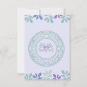 Forever Begint Hier: Een bruiloft Bedankkaart (Achterkant)