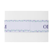 Forever Begint Hier: Een bruiloft Uitnodigingen Wikkel (Achterkant Voorbeeld)