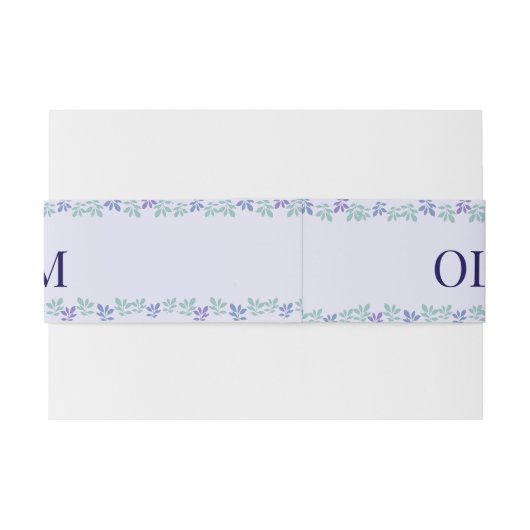 Forever Begint Hier: Een bruiloft Uitnodigingen Wikkel (Achterkant Voorbeeld)