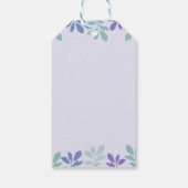 Forever Begint Hier: Een Huwelijksuitnodiging Cadeaulabel (Achterkant)