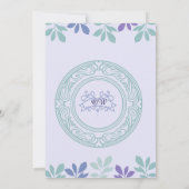 Forever Begint Hier: Een Trouwmenu Kaart (Achterkant)