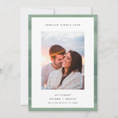 Forever begint hier | Foto-Verloving Aankondiging (Voorkant)