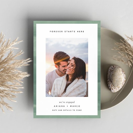 Forever begint hier | Foto-Verloving Aankondiging