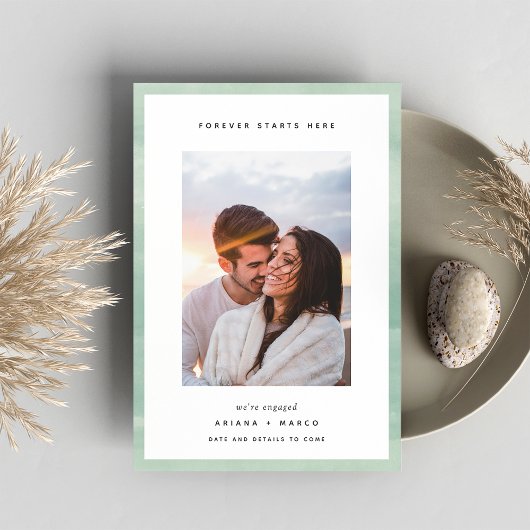 Forever begint hier | Foto-Verloving Aankondiging