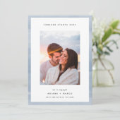 Forever begint hier | Foto-Verloving Aankondiging (Staand voorkant)