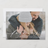 Forever begint sparen de Aankondiging van de Foto  (Voorkant)