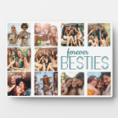 Forever Besties Foto-raster Art Deco Fotoplaat (voorkant)