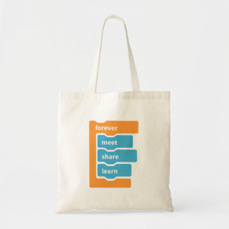 Forever Blokken Canvas tas