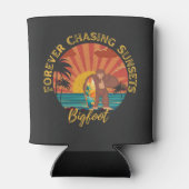 Forever Chasing Zonsondergangen Bigfoot Surfing Zw Blikjeskoeler (Achterkant)