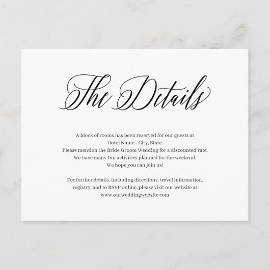 Forever Classic bewerkbare kleurbehuizing Kaart (Voorkant)