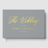 Forever Classic Wedding Bewerkbare kleur Gastenboek (Voorkant)