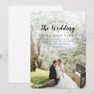 Forever Classic Wedding Kaart