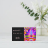 Forever Color Fractal Visitekaartje (Staand voorkant)