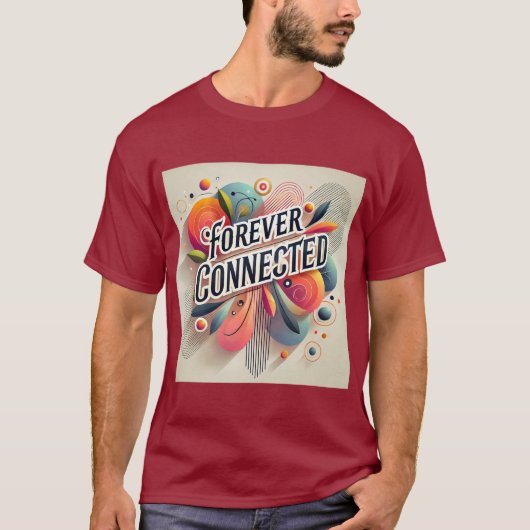 Forever Connected Bond van vriendschap T-shirt (Voorkant)