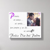 Forever & Day Darling echtgenoot ESP Canvas Afdruk (Voorkant)