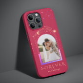 FOREVER EN ALTIJD Wedding Magenta Celestial Foto Case-Mate iPhone Case