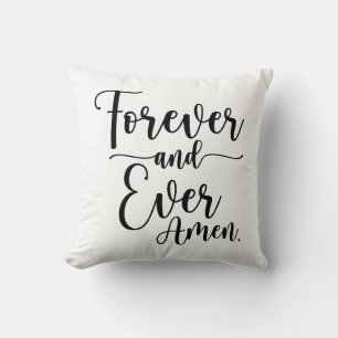 Forever en Ever Amen Kussen