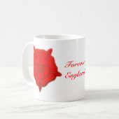 Forever England Koffiemok (Voorkant links)