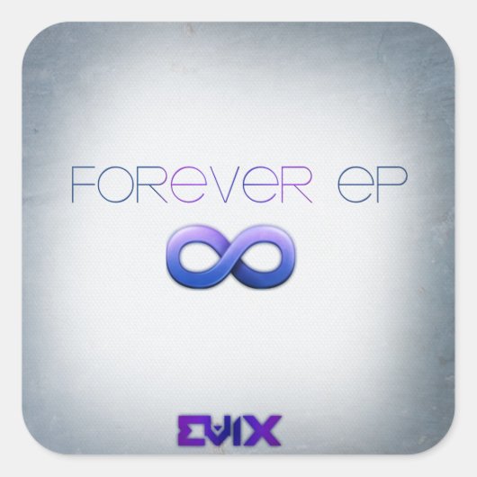 Forever EP-stickers Vierkante Sticker (Voorkant)